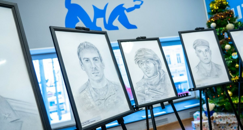 Герои в портретах