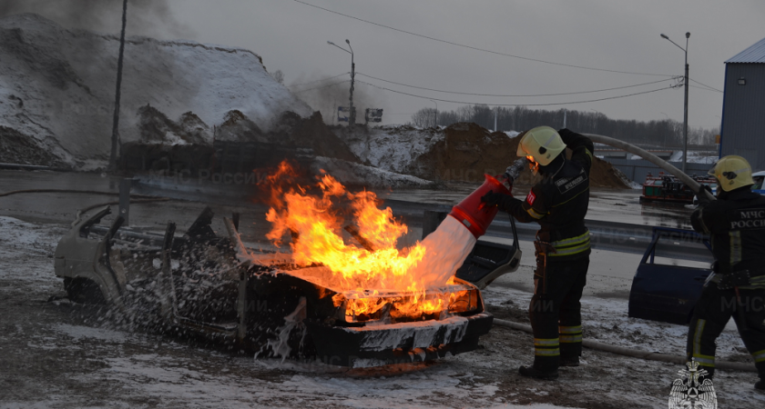 Массовое ДТП с жертвами и многокилометровой пробкой отработали на трассе под Муром