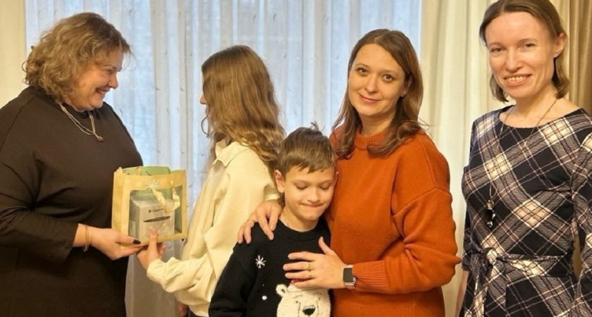 Во Владимирской области исполнились новогодние желание детей из многодетной семьи