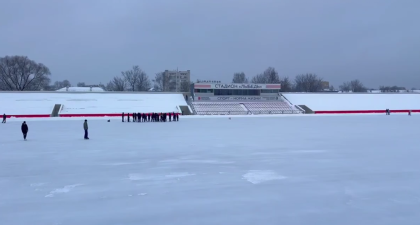 Главный каток Владимира на стадионе «Лыбедь» открыт в праздничные дни