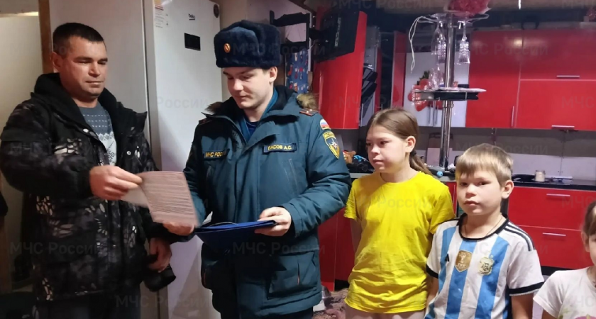 Многодетным семьям Судогодского района напомнили о правилах пожарной безопасности