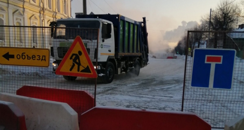 Во Владимире 15 января перекроют движение на участке улицы Крайнова