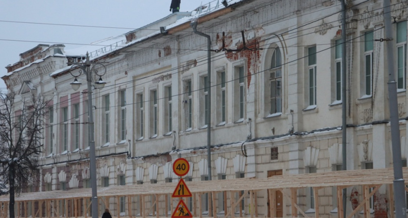 Ремонт в школе №1 Владимира проходит в штатном режиме