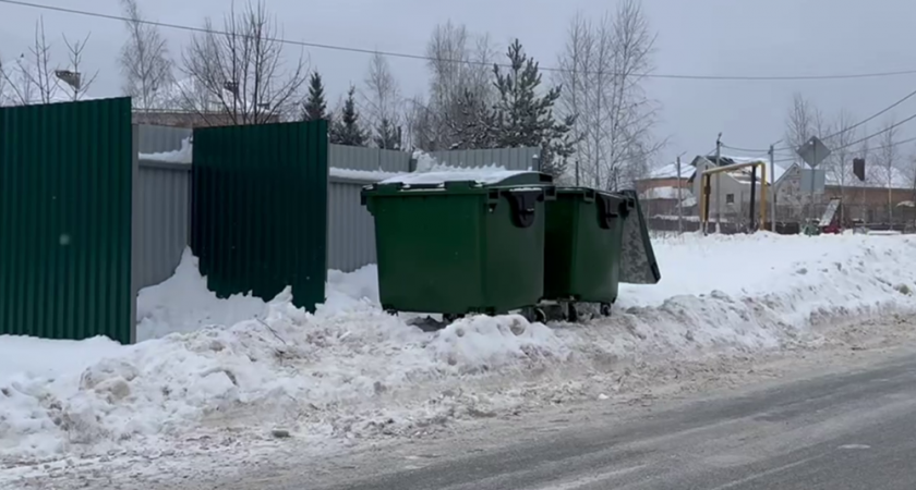 В Юрьевце поставили две контейнерные площадки взамен бестарного вывоза мусора