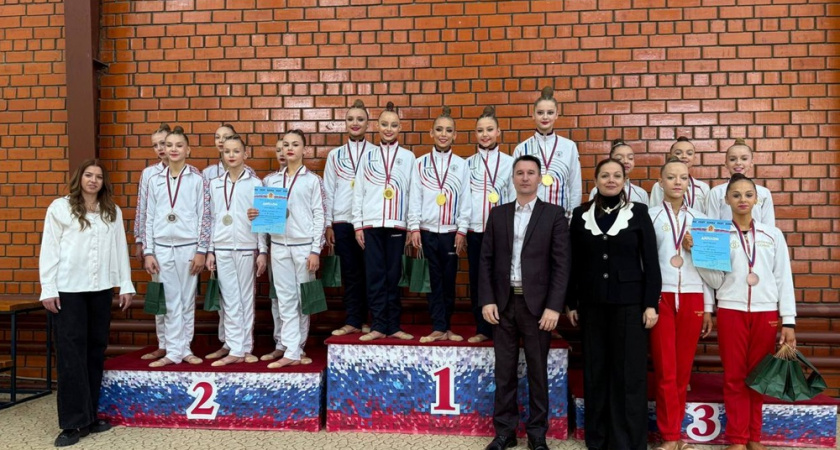 Владимирские гимнастки завоевали медали на областных соревнованиях