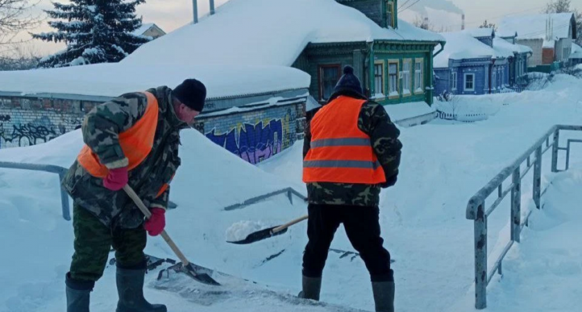 За сутки из Владимира вывезено более 11 000 кубометров снега