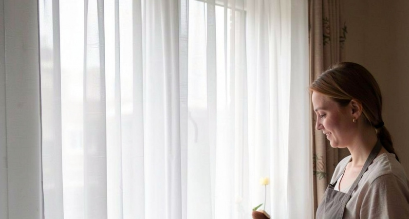 100 мл этого средства в стирку — и тюль сияет, как первый снег: лайфхак свекрови, который никогда не подводит