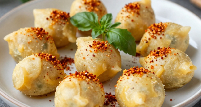 Сырные шарики: беспроигрышная закуска на 14 февраля, которая тает во рту — готовлю их в духовке, а результат, как во фритюре 