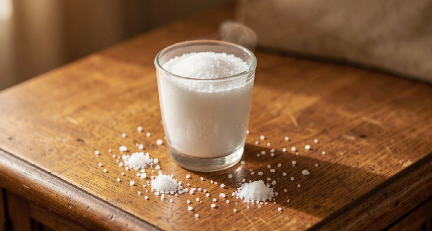 Почему я теперь ставлю стакан с солью в каждой комнате: подглядела у горничной метод — перестала покупать ароматизаторы для дома