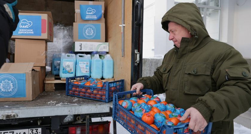 Владимирский гарнизонный военный госпиталь получил гуманитарную помощь от «Женского движения»