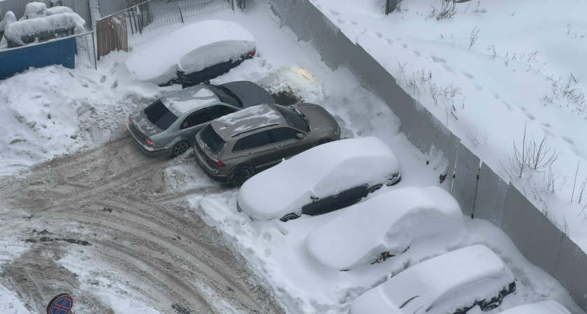 В Муроме угнали машину-«подснежник»