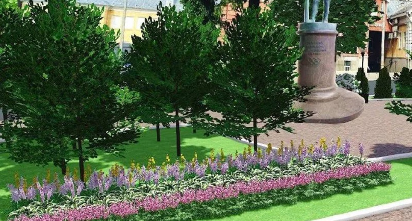 Андриановский сквер во Владимире ждет дополнительное озеленение