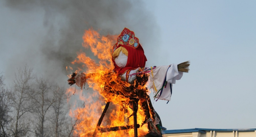 На масленичных гуляниях во Владимире сожгут пять чучел Зимы