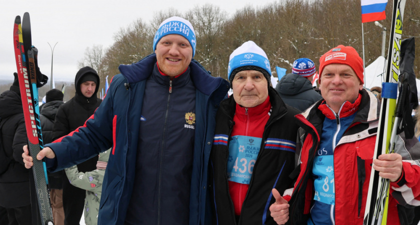 На «Лыжню России» во Владимире вышло более 5 тысяч участников