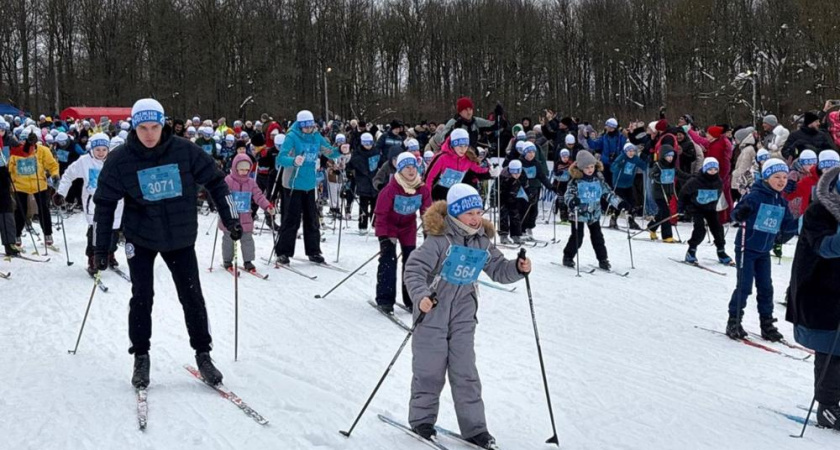 На старт "Лыжни России" вышло более 12 000 жителей Владимирской области