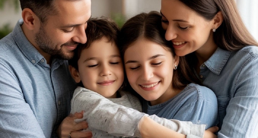 Ребёнок не хочет обниматься с родственниками: можно ли заставлять и как быть