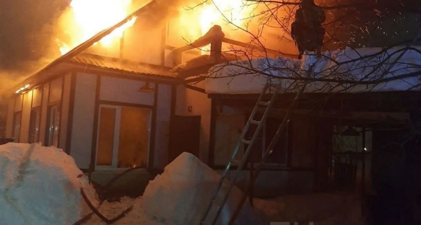 В Александрове пожар унес жизнь человека