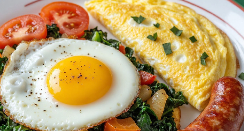 Не просто яичница: 5 способов удивить семью на завтрак — от абхазской до воздушного «облачка»