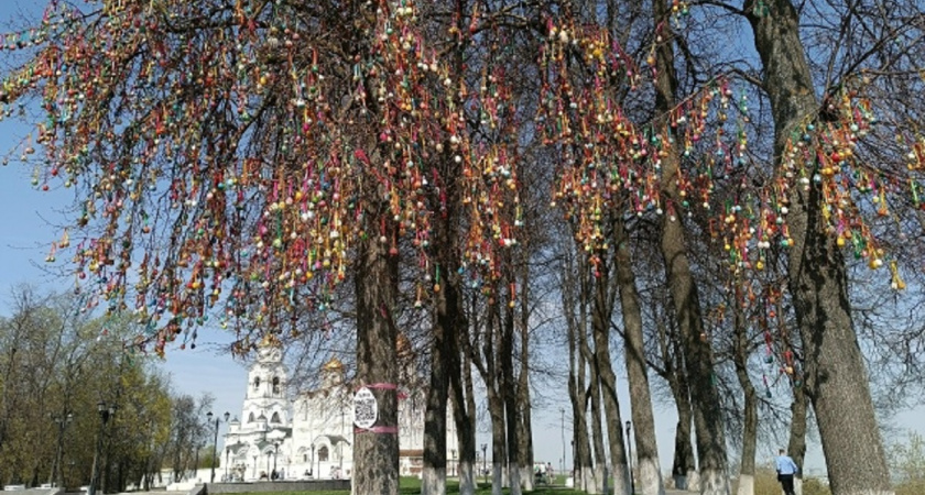 Во Владимире снова украсят «Пасхальное дерево»