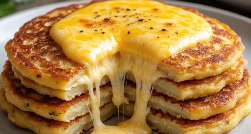 Картошка, сыр и зелень в тесте: готовлю картофельные лепешки — дома исчезают мгновенно