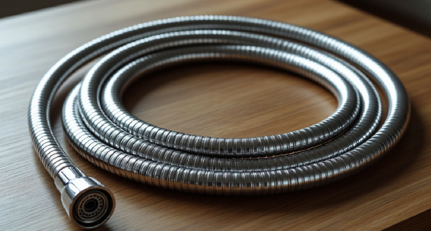 Шланг в ванной снова чистый и без налёта: делюсь необычным способом мытья — грязь уходит, блеск возвращается