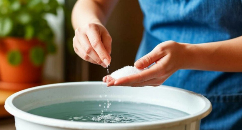 Теперь всегда добавляю это в воду перед мытьем полов: 3 ложки на ведро — пол блестит, а дети не кашляют