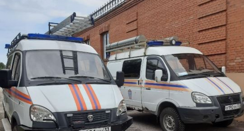 В Коврове спасатели помогли застрявшим в сугробе детям