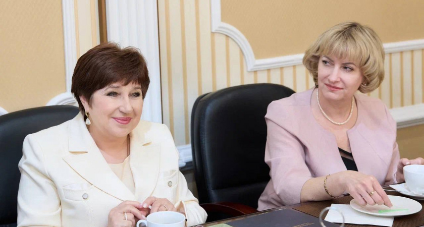 Встреча с главными героинями тыла