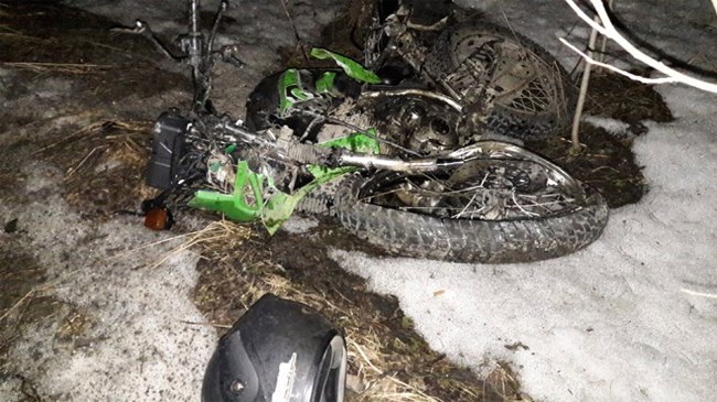 В Ковровском районе насмерть сбили мотоциклиста (фото)