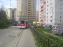 Во Владимире произошел пожар в многоквартирном доме