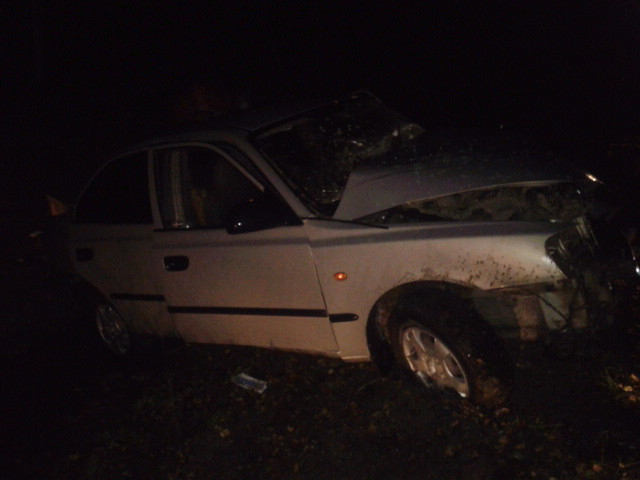 В полночь в Вязниковском районе произошла страшная авария