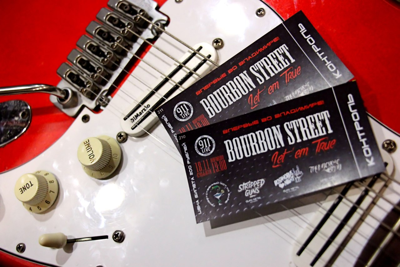 Во Владимире впервые пройдет хард-рок концерт Bourbon Street | Let 'em True