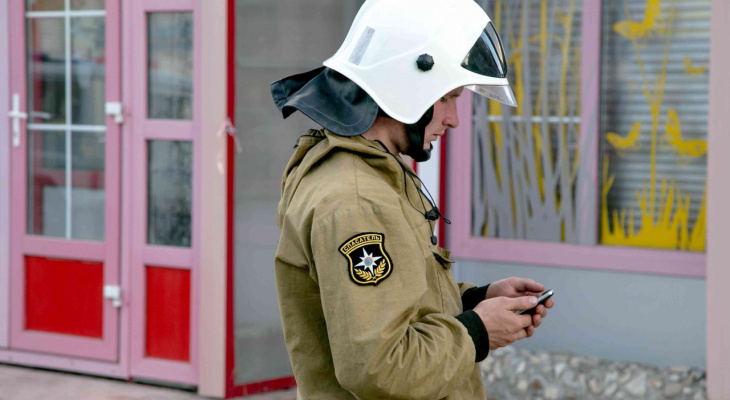 При пожаре в Гусь-Хрустальном эвакуировали 10 человек