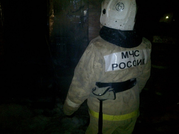 В Коврове во время пожара спасатели обнаружили труп