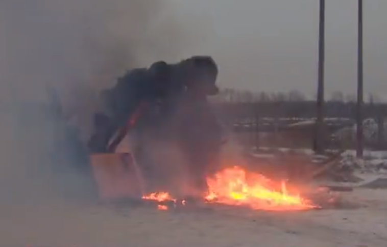 Во Владимирской области прошли учения инженерных подразделений России (видео)
