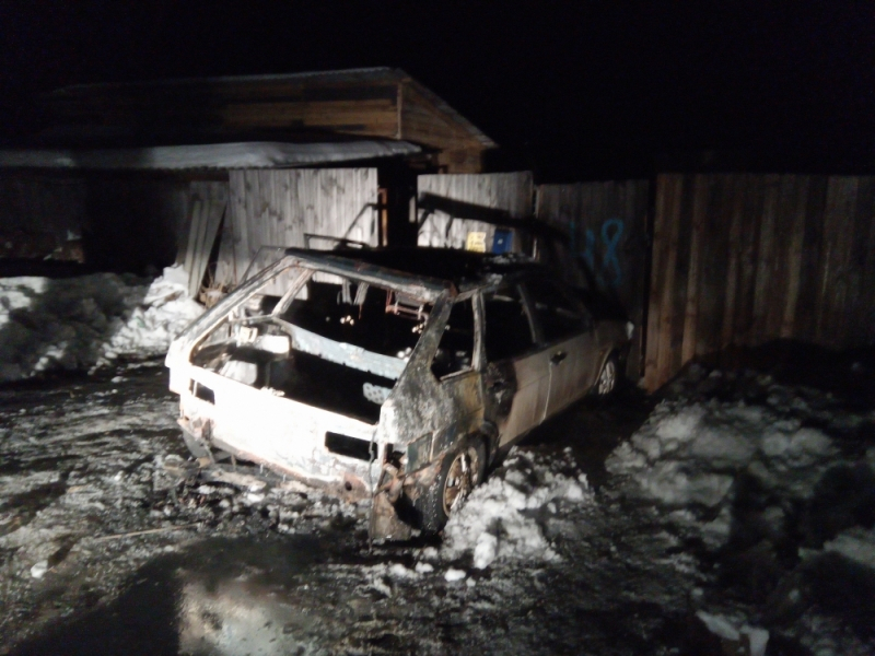 Три автопожара произошли во Владимирской области за одну ночь (фото)