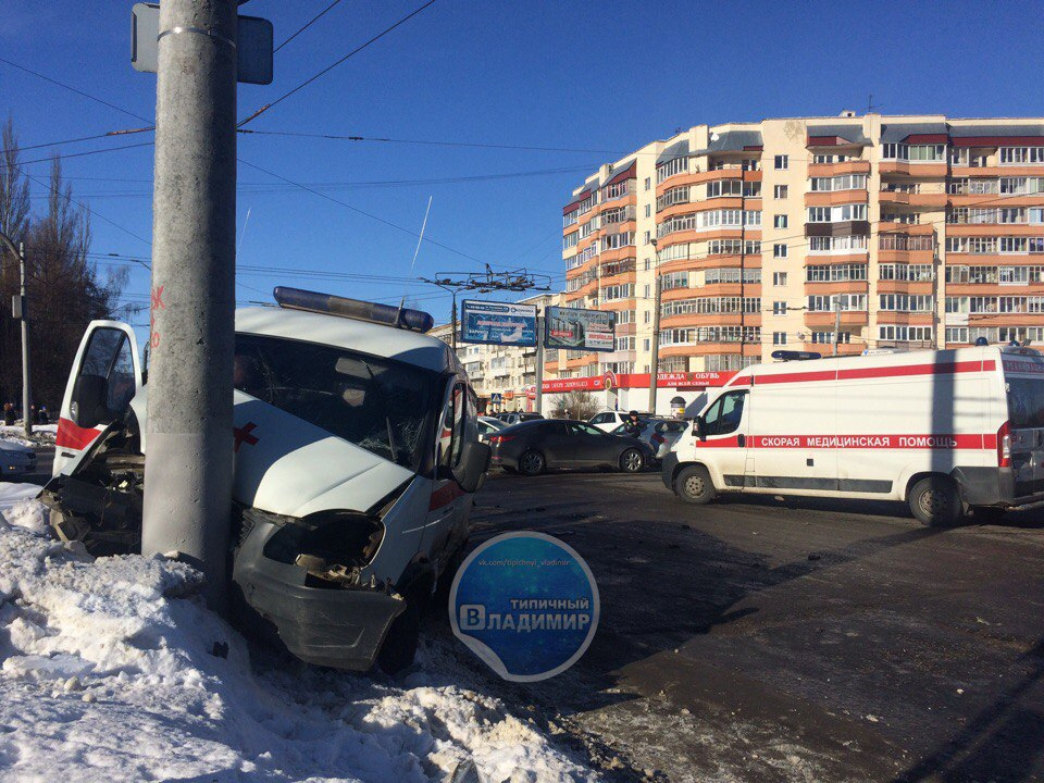 Стали известны подробности о пострадавших в аварии со Скорой во Владимире
