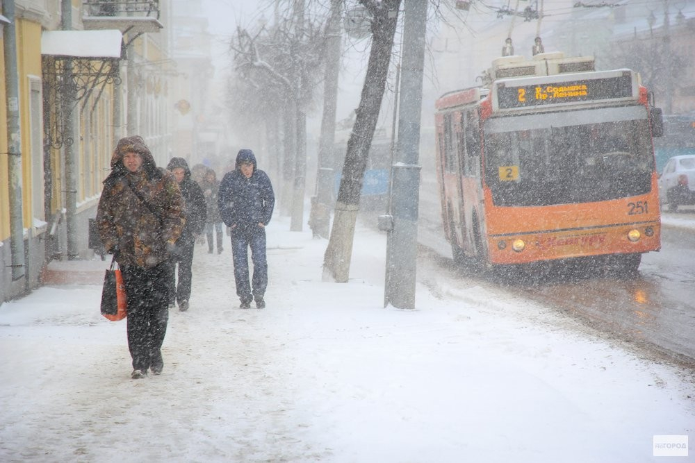 Во Владимире ожидаются снегопад и сильный ветер