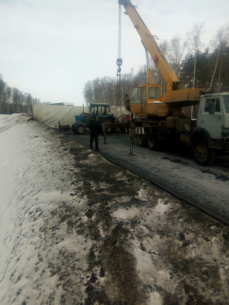 Из-за аварии под Вязниками в сторону Нижнего Новгорода образовалась огромная пробка