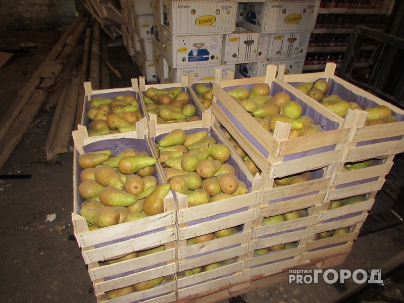 Лежат груши - нельзя скушать: во Владимирской области уничтожили 24 кг санкционных груш