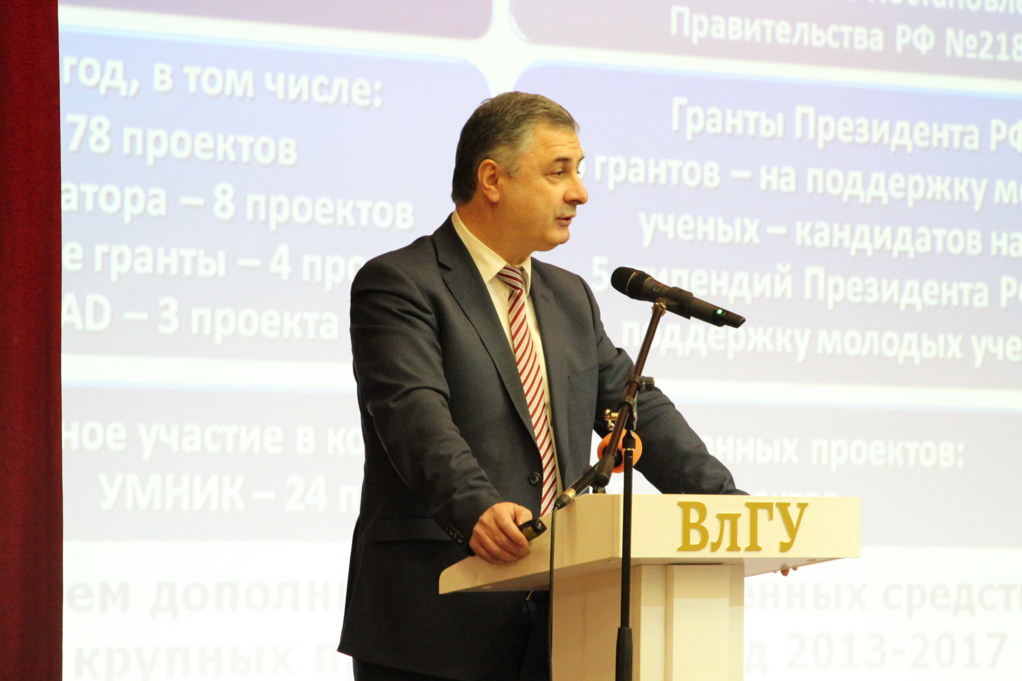 Анзор Саралидзе утвержден в должности ректора ВлГУ