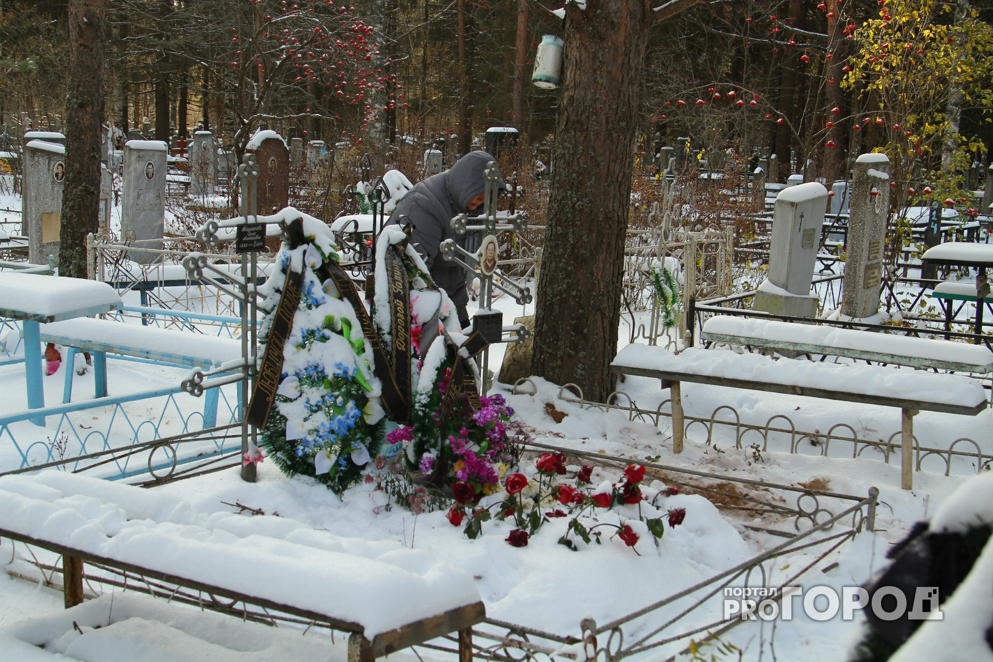 На кладбище в Улыбышево орудуют мародеры