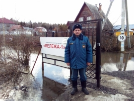 Половодье затопило более 10 дачных участков во Владимирской области