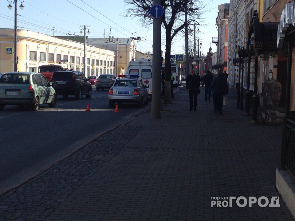 В центре Владимира водитель сбил пешехода и скрылся