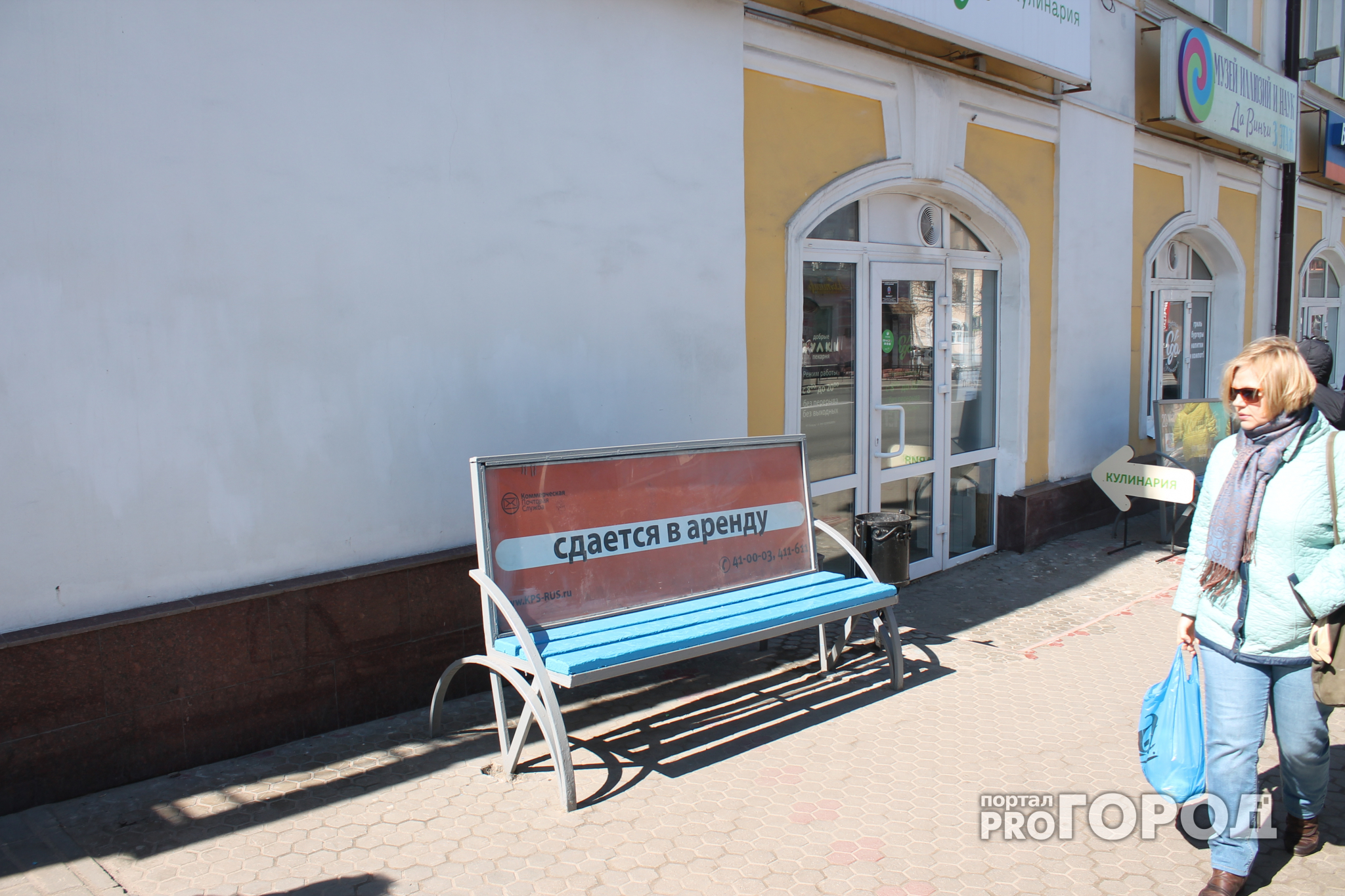 Жители Владимира недовольны свежепокрашенными городскими скамейками