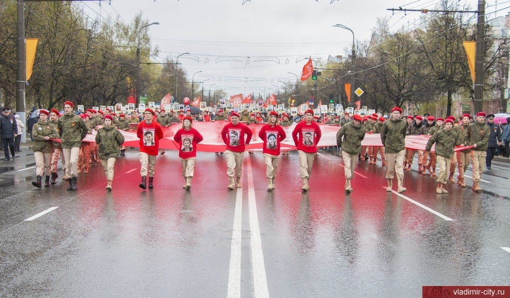 Тысячи владимирцев пройдут в колонне Бессмертного полка