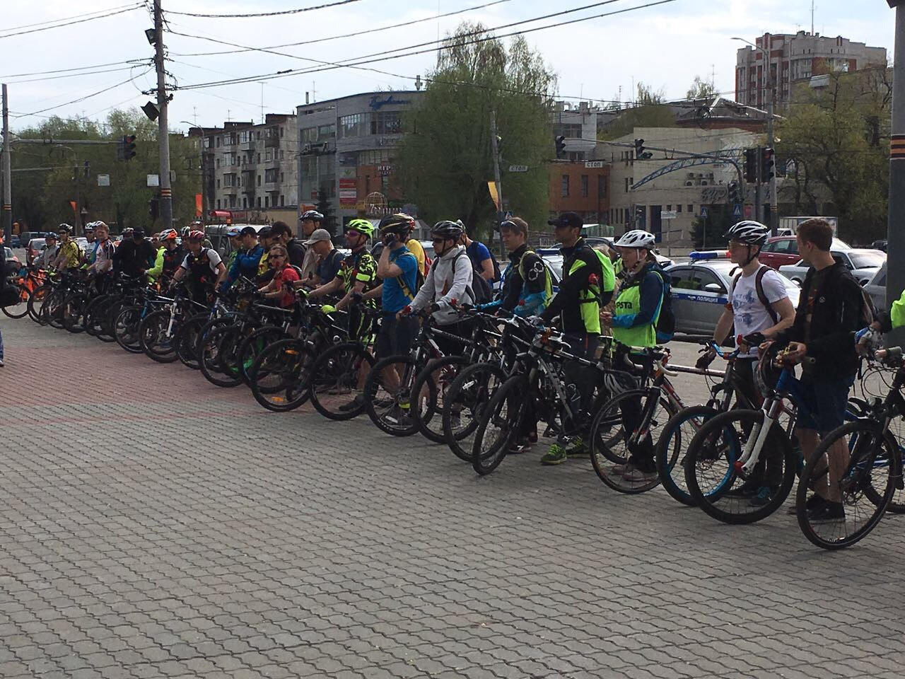 Во Владимире стартовал велопробег, посвященный Дню Победы