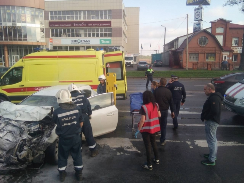 Во Владимире произошла страшная авария