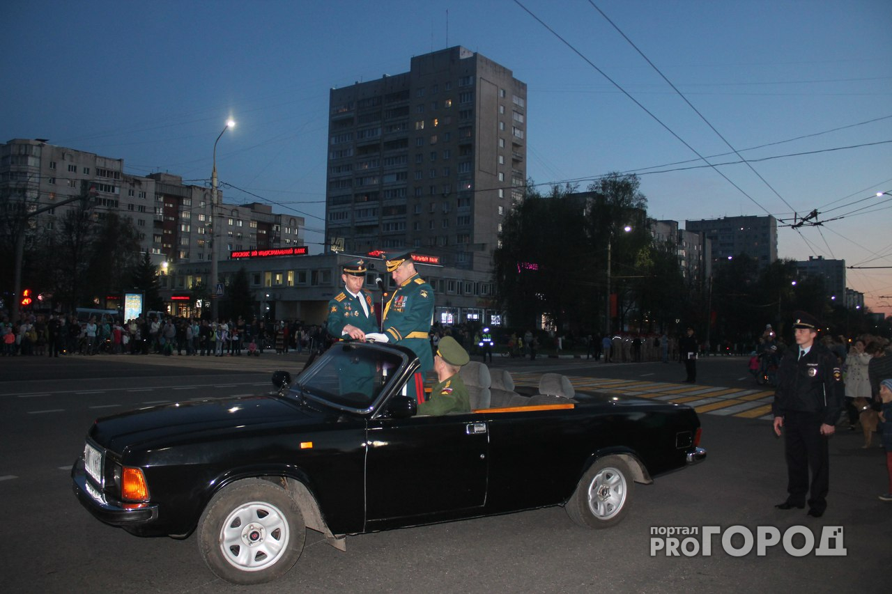Во Владимире прошла репетиция парада Победа (фото, видео)