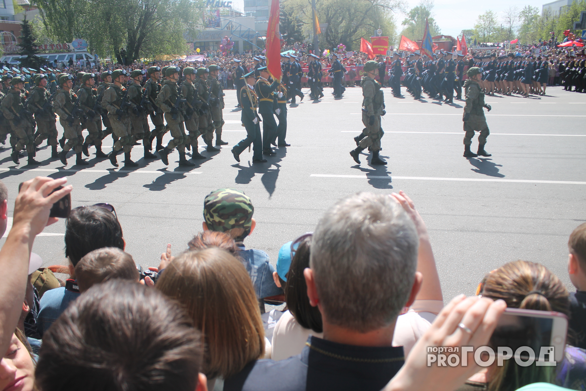 Парад Победы во Владимире: как это было